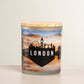 London Inspired Scented Soy Candle 11 ounces - Great Gift For the Travelers in Your Life